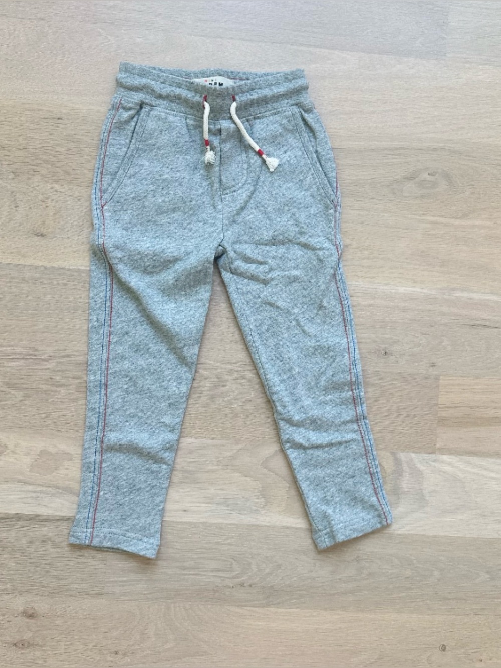 NWOT Mini Boden Classic Gray Cotton Jogger Pants – 4Y